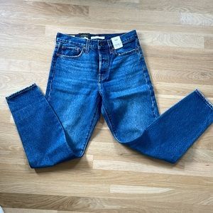 Levi’s Wedgie High Rise Denim Jeans Size 27 New with tags